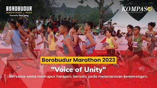 LIVE  Borobudur Marathon 2023 Powered by Bank Jateng Voice of Unity [upl. by Anitnatsnok]