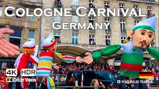 Rosenmontag Carnival Köln 🇩🇪 The Magic of Rosenmontag  4K HDR [upl. by Eugenio666]