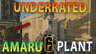 Improvised PLANT STRATS in Siege  Rainbow Six Siege [upl. by Atteinotna]