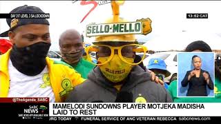 Late Mamelodi Sundowns player Motjeka Madisha laid to rest [upl. by Vtehsta]