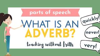 Parts of Speech for Kids What is an Adverb [upl. by Brubaker]