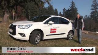 Citroën DS4 160 Sport Chic  Weekend Magazin Autotest [upl. by Morly]