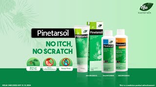 NO ITCH NO SCRATCH with PINETARSOL [upl. by Azzil259]