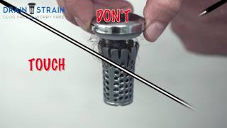 As Seen on Shark Tank  Drain Strain® NoClog Drain Stopper [upl. by Warde856]