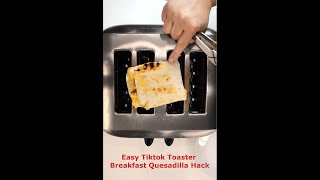 Tiktok Easy Breakfast Quesadilla Recipe BREAKFAST HACK [upl. by Mcdougall650]