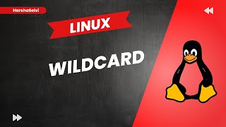 Linux Wildcard  Tamil  HarshaSelvi [upl. by Ynohtnael865]