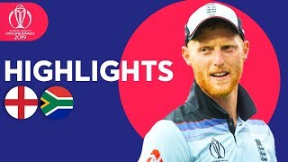 Stokes Stars In Opener  England vs South Africa  Match Highlights  ICC Cricket World Cup 2019 [upl. by Erminia]