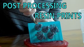 How To Post Process Resin Prints [upl. by Aridatha]