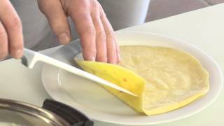 CRESPELLE PROSCIUTTO E FUNGHI  Video Ricetta  Grigio Chef [upl. by Sualohcin533]