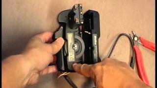 Sony Alpha A100 vertical battery grip DIY [upl. by Enirual]