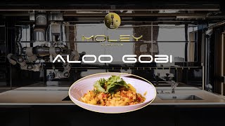 Moley Robotic Kitchen Cooks Aloo Gobi [upl. by Ahtaga]