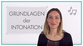 Grundlagen der Intonation im Deutschen [upl. by Ahsilram]