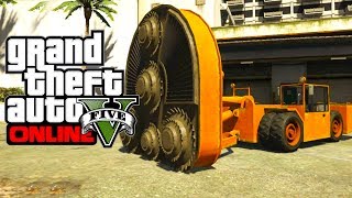 GTA 5 Online Secret Cars quotHVY CUTTERquot GTA V [upl. by Deloris510]