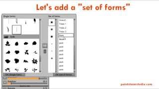 Paintstorm Studio  quotSet of formsquot overview [upl. by Akiaki246]