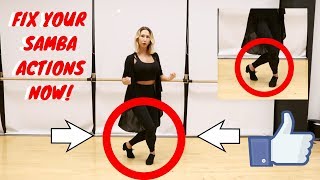 How to dance a Botofogo in Samba  Anna Kovalova  Dance lesson [upl. by Ario]