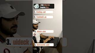 5 FREE HTML CSS Template Sites [upl. by Araccat]