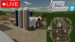 AUTUMN OAKS FS22 FIRST LOOK Live  Westby Wisconsin 4x  Farming Simulator 22 [upl. by Viviene]