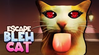 Roblox ESCAPE BLEH CAT  Walkthrough Speedrun [upl. by Halihs]