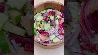 Beets salad 🥗 healthysalad greeksalad [upl. by Nnylecoj]