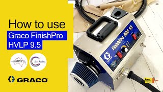 Graco HVLP Paint Sprayer 95 Procomp Set Up Guide [upl. by Haughay]