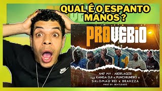 Sam Martins Reage a Provérbios feat Kanga Dji x Punchlinero x Salomão Rei x Brazzha [upl. by Oaoj]