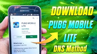 How To Download PUBG Mobile Lite 2024 [upl. by Macdermot75]