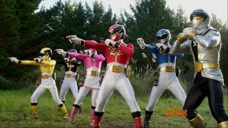 Instant Morphs  Samurai Super Megaforce Dino Super Charge amp Ninja Steel  Power Rangers Official [upl. by Htnicayh]