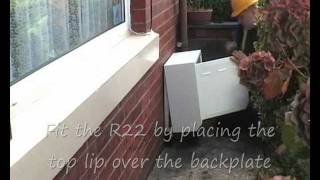 Gas meter box repair  Clip on R22 Repair Door and Frame [upl. by Einolem]