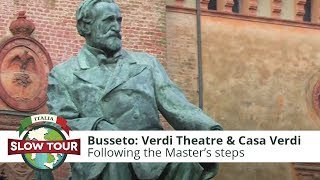 Busseto Verdi Theatre and Casa Barezzi  Italia Slow Tour [upl. by Gustave]