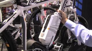 Haibike Electric Mountain Bikes at Interbike 2012  Electric Bike Report [upl. by Tanner]