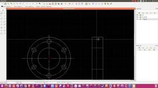 Librecad gratis CAD software [upl. by Mattland]