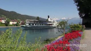 Berner Oberland SCHWEIZ Alpen ベルナーオーバーラント地方 [upl. by Washington]