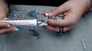 Make a Beaded Snowflake Ornament [upl. by Pergrim]