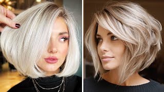 20 Best Bob Haircut Ideas To Try In 2024  Long Bob Haircuts with Layers and Bangs [upl. by Dlorej]