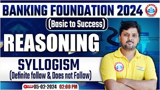 Bank Exams Foundation Classes Reasoning For Bank Exams Syllogism Reasoning By Rohit Sir [upl. by Klemm]