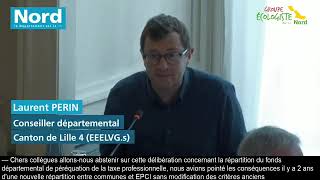 Fonds Départemental de Péréquation Taxe Professionnelle  Intervention de Laurent Périn  230924 [upl. by Ji]