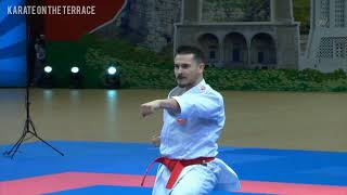 Kanku Sho By Enes Ozdemir TUR  Bronze Medal Karate1 BAKU 2022 [upl. by Ferdy63]