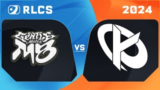 GENTLEMATES vs KCORP  ROUND 1  Open Qualifier 2 EU  RLCS 2024 [upl. by Albers]