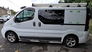 VAN LIFE  CONVERTING A VAUXHALL VIVARO INTO A CAMPERVAN   On A Budget  Camping [upl. by Lala]