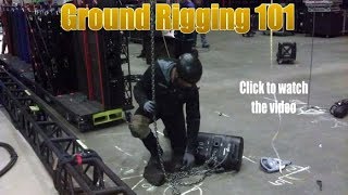 Ground Rigging 101 Training for Entertainment Rigging Industry Intro [upl. by Tully]