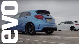 RS 3 v A45 AMG v Civic Type R v Golf R v Focus RS  DRAG amp ROLLING RACE  HeadtoHead [upl. by Eetsud202]