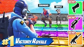 INFANTRY Rifle LOOT RUN w Ssundee NEW Fortnite Battle Royale Game Mode [upl. by Barthelemy]