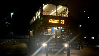 Full Journey on Stagecoach Route 22  Worksop to Doncaster  Dennis Trident ALX400  18435 YN06LMM [upl. by Seitz380]