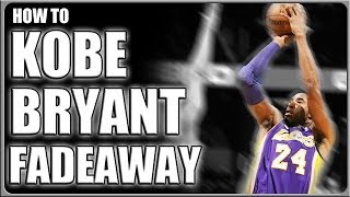 Kobe Bryant Fadeaway How to Basketball Moves [upl. by Nylirem366]