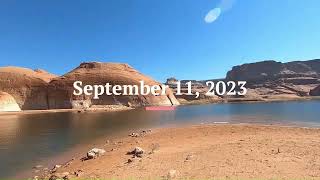 Lake Powell 2023 Steve amp Laurie Boat Camping Trip Day 1 thru 7  Sleekcraft Enforcer [upl. by Leoy]