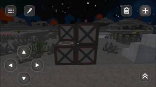 Space Craft Minecraft clone in space Rockets aliens and UFOs [upl. by Ibrik]