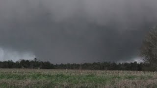 Huge tornado in McMullen Alabama  222016 [upl. by Olympia]