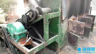 Sawdust carbonization stove production video [upl. by Raina]