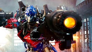 La muerte y el renacimiento de Optimus Prime Las mejores peleas de Transformers 2 [upl. by Acinaj]