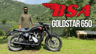 BSA Goldstar 650 Review  Detailed Walkaround  Motorxone [upl. by Ibson]